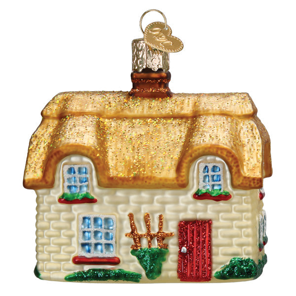 Old World Christmas: English Cottage Christmas Ornament