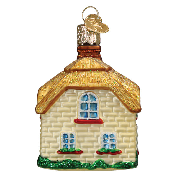 Old World Christmas: English Cottage Christmas Ornament