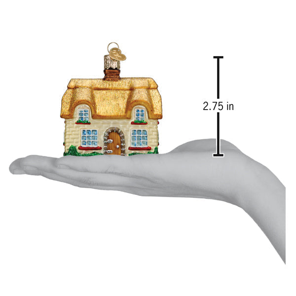 Old World Christmas: English Cottage Christmas Ornament