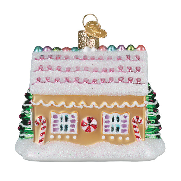 Old World Christmas: Sugar Coated Cottage Christmas Ornament