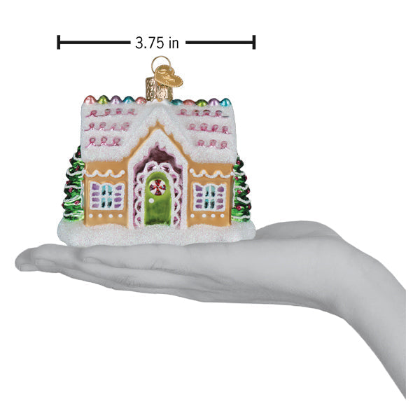 Old World Christmas: Sugar Coated Cottage Christmas Ornament
