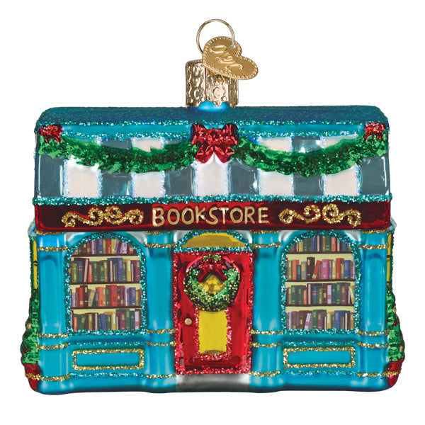 Old World Christmas: Bookstore Christmas Ornament