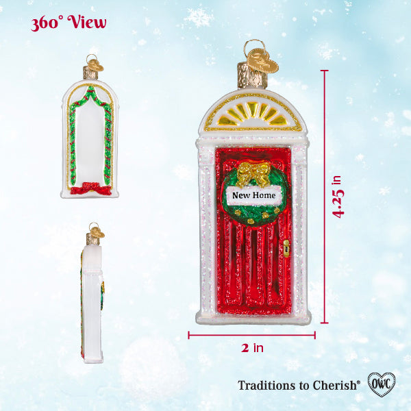 Old World Christmas: New Home Christmas Ornament