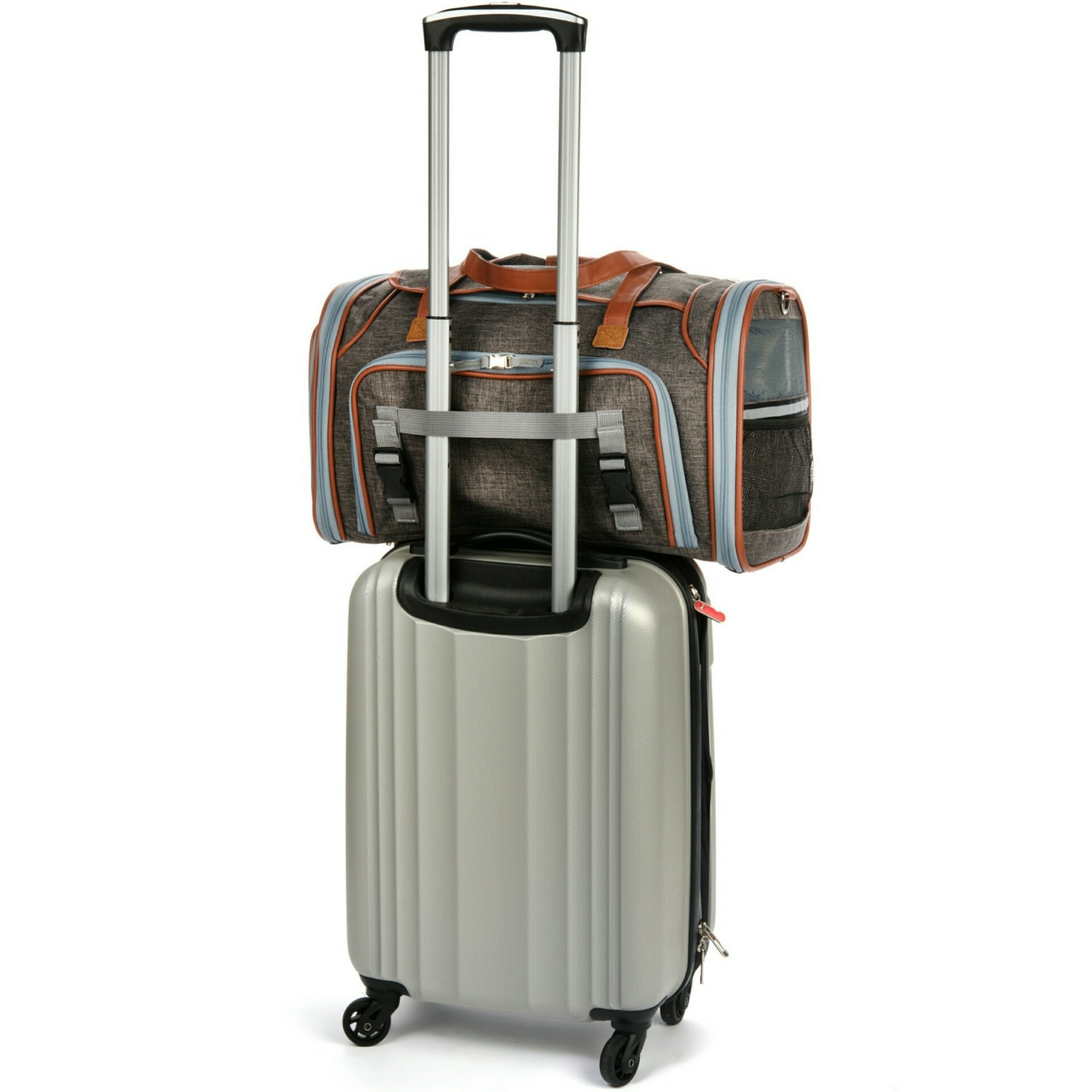 Mr. Peanuts Gold Series Big Apple XL Size Airline Compliant Expandable Pet Carrier