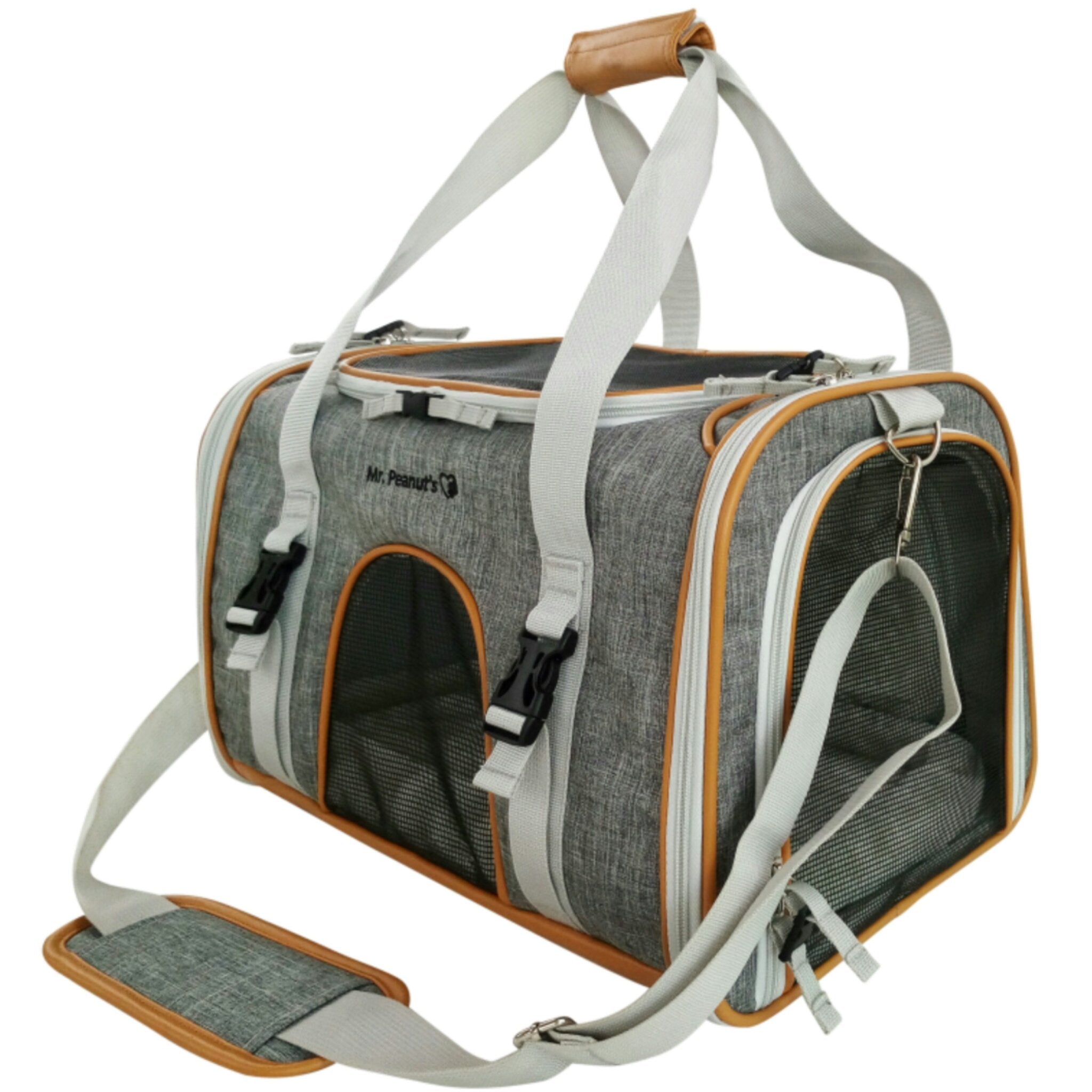 Mr. Peanuts Platinum Series Expandable Pet Carrier