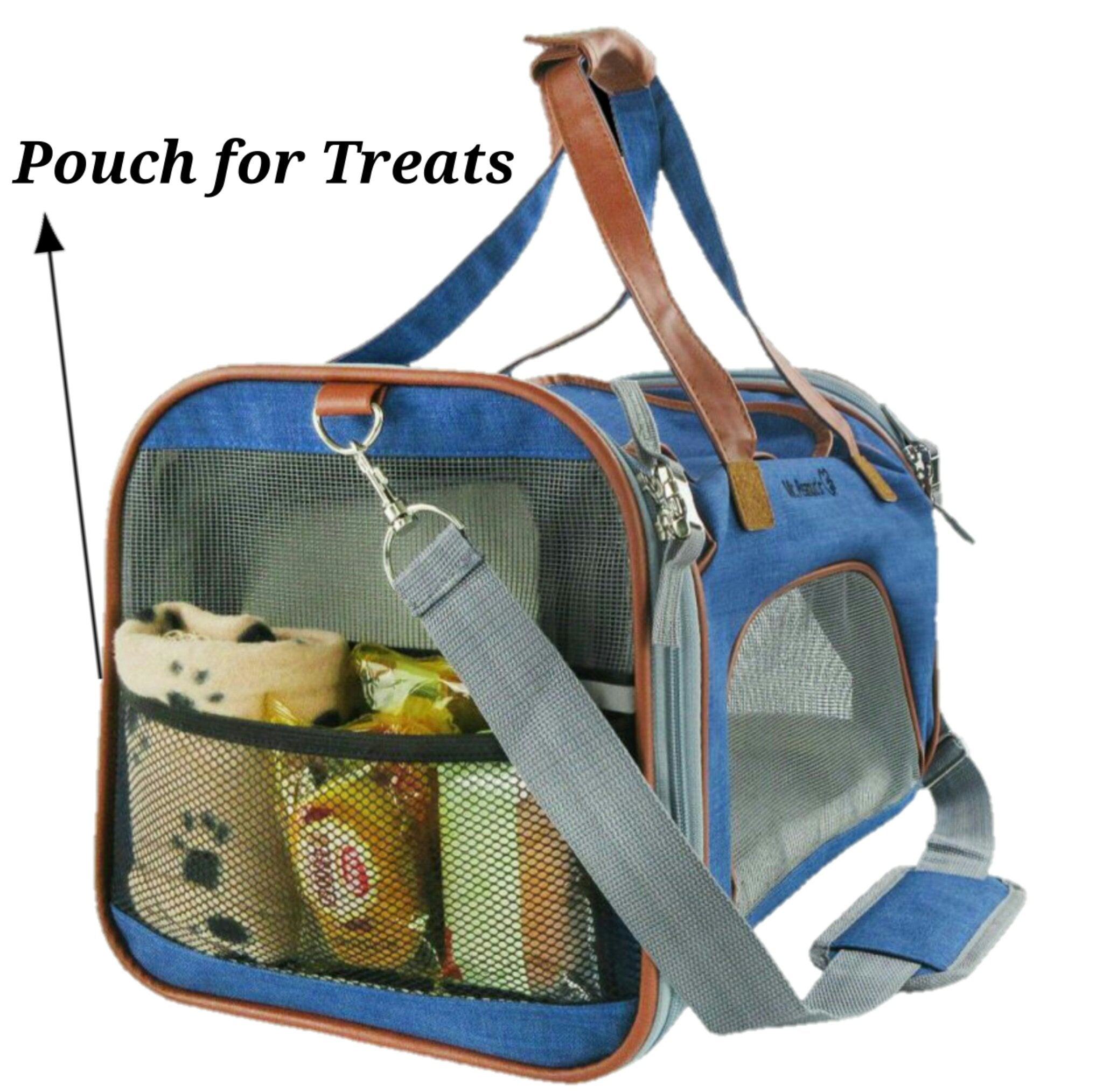 Mr. Peanuts Gold Series Standard Size Airline Compliant Expandable Pet Carrier