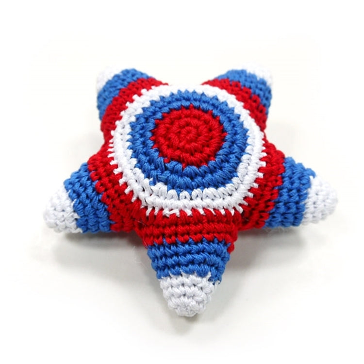 DOGO National Star Crochet Dog Toy