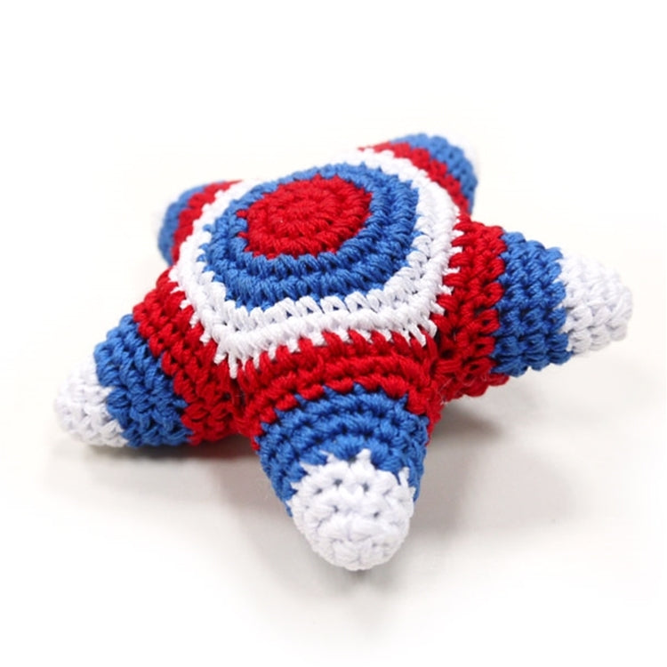 DOGO National Star Crochet Dog Toy