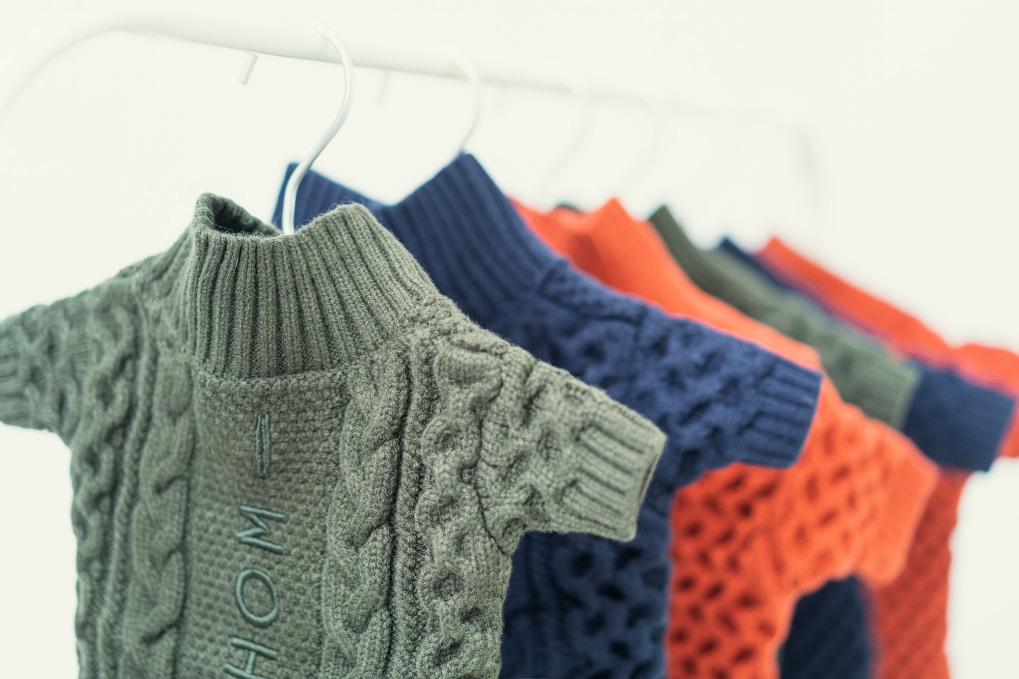 Bert Cardigan Sweater-Orange