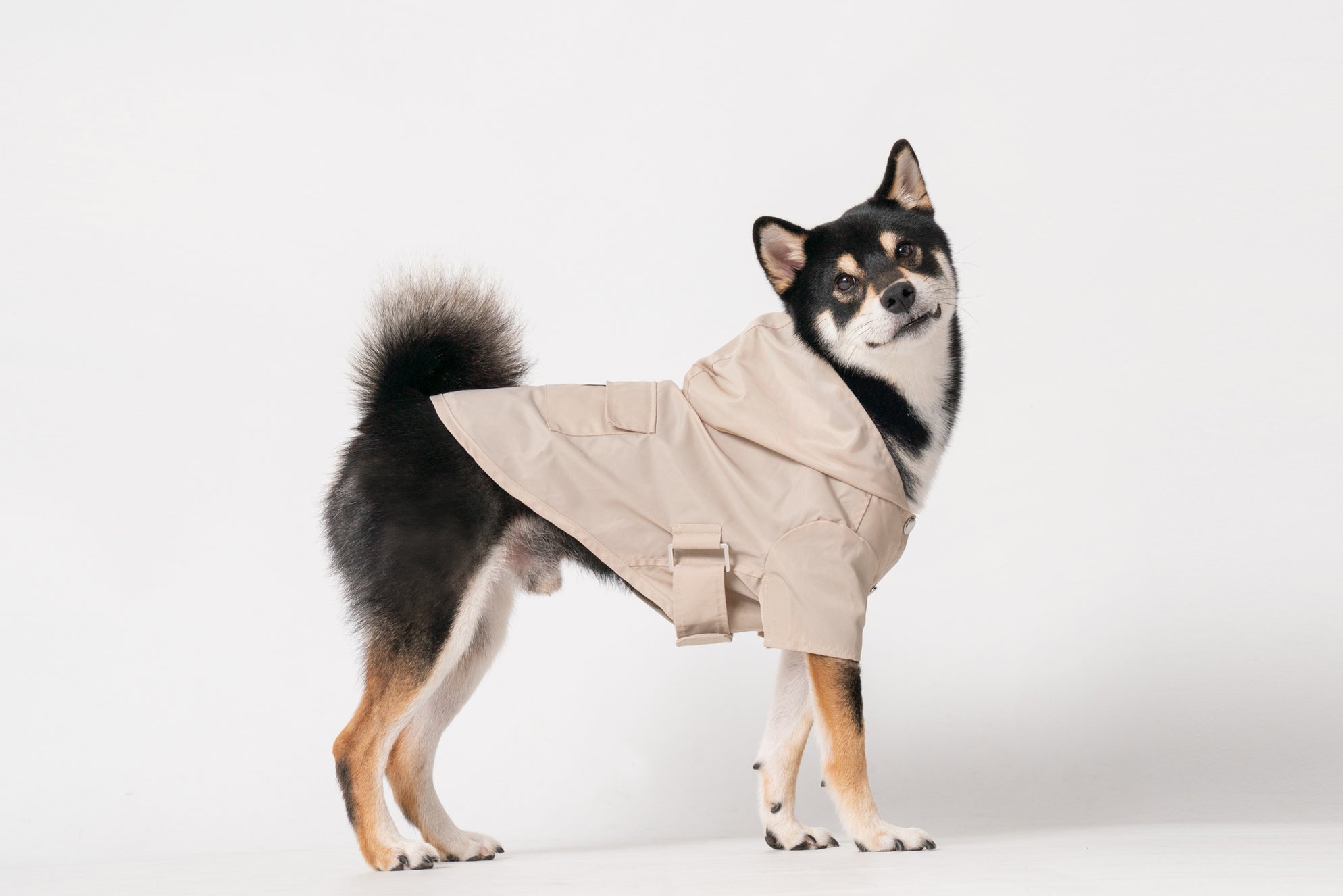 Bowery Raincoat-Beige