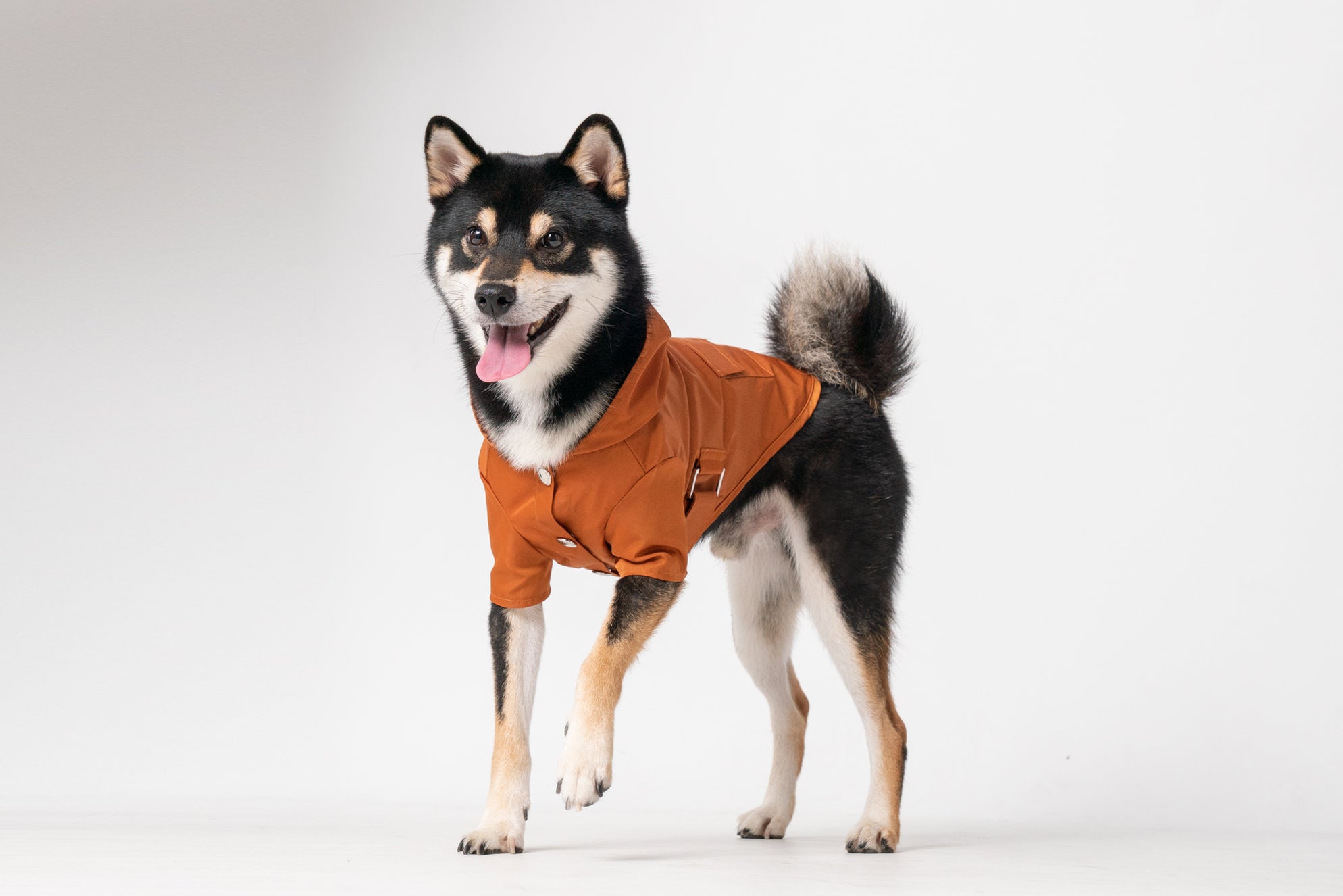Bowery Raincoat-Orange