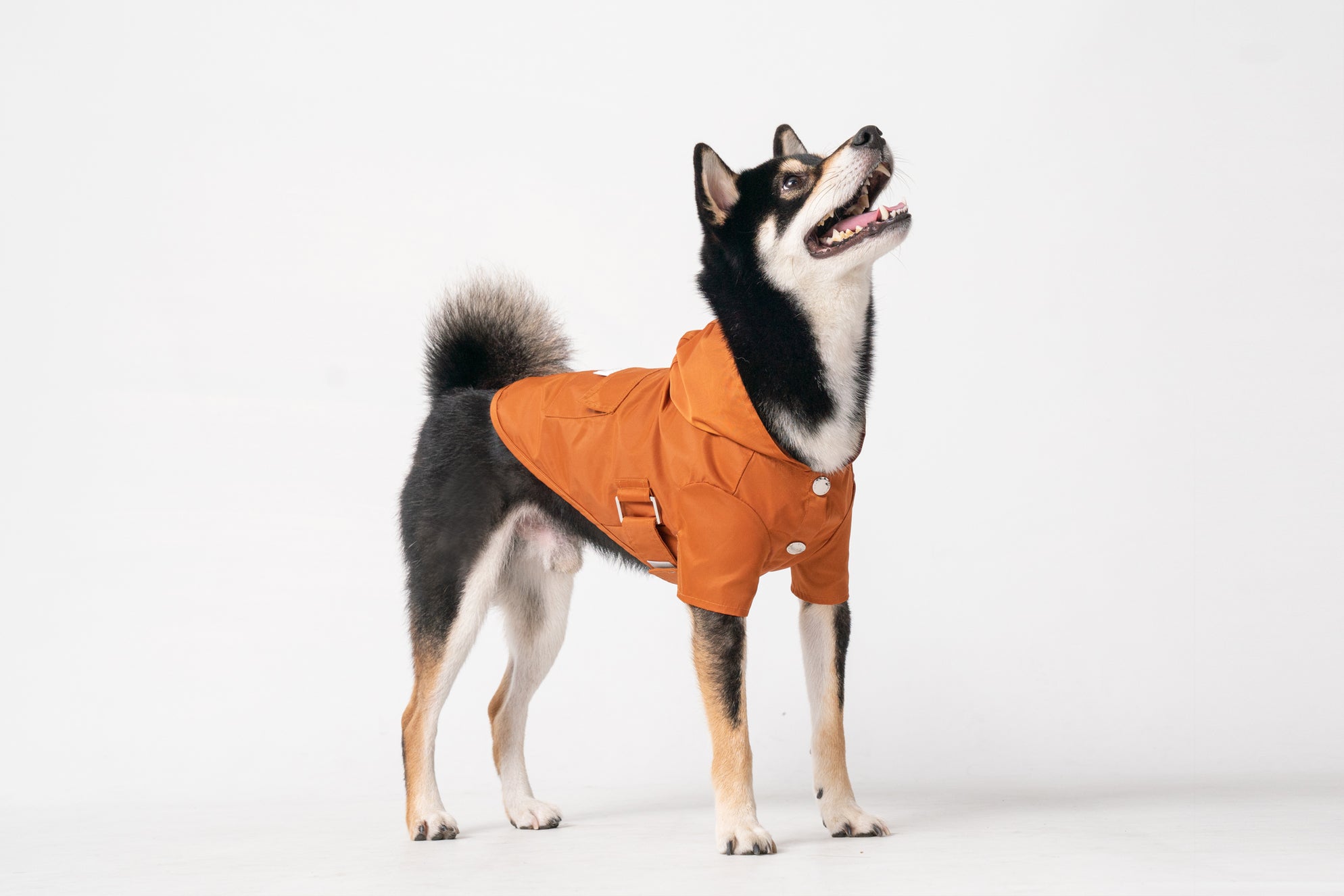 Bowery Raincoat-Orange