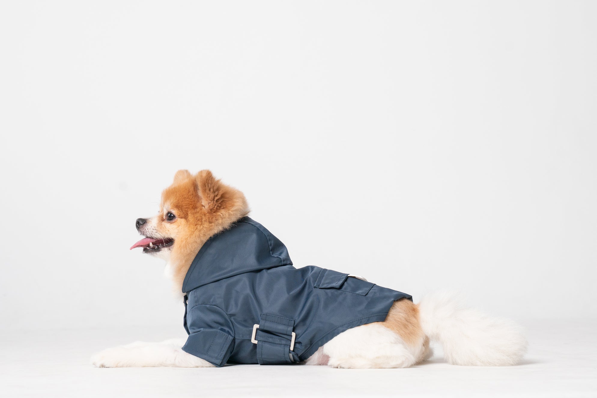 Bowery Raincoat-Blue
