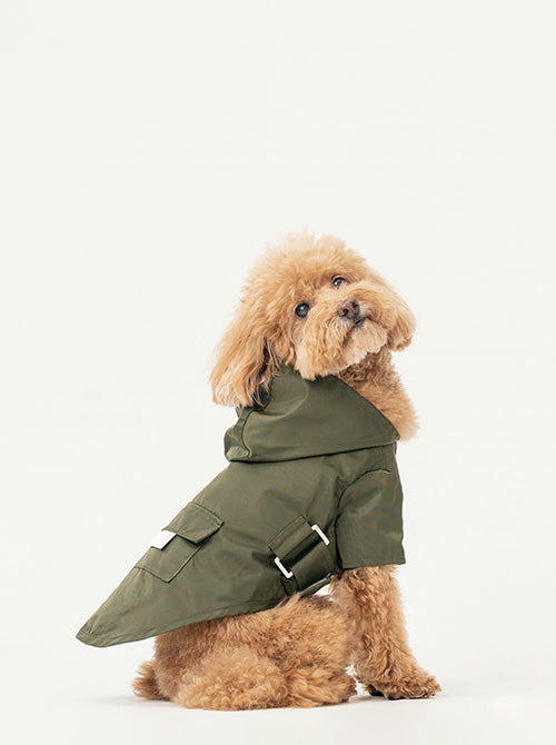 Bowery Raincoat-Green