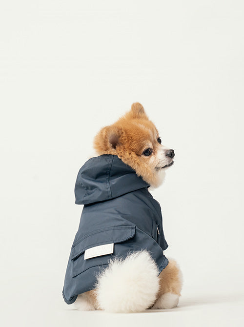 Bowery Raincoat-Blue