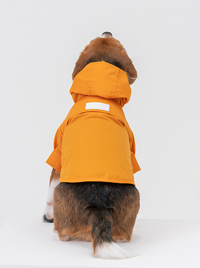 Tribeca Adjustable Velcro Raincoat-Egg Yolk