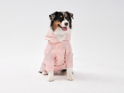 Tribeca Adjustable Velcro Raincoat-Light Pink