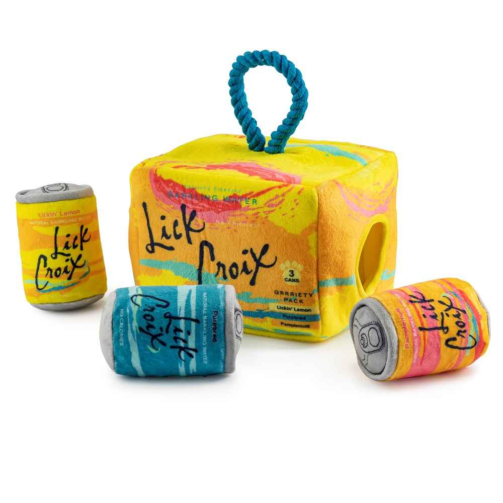 Haute Diggity Dog LickCroix - Grrriety Pack Plush Dog Toy