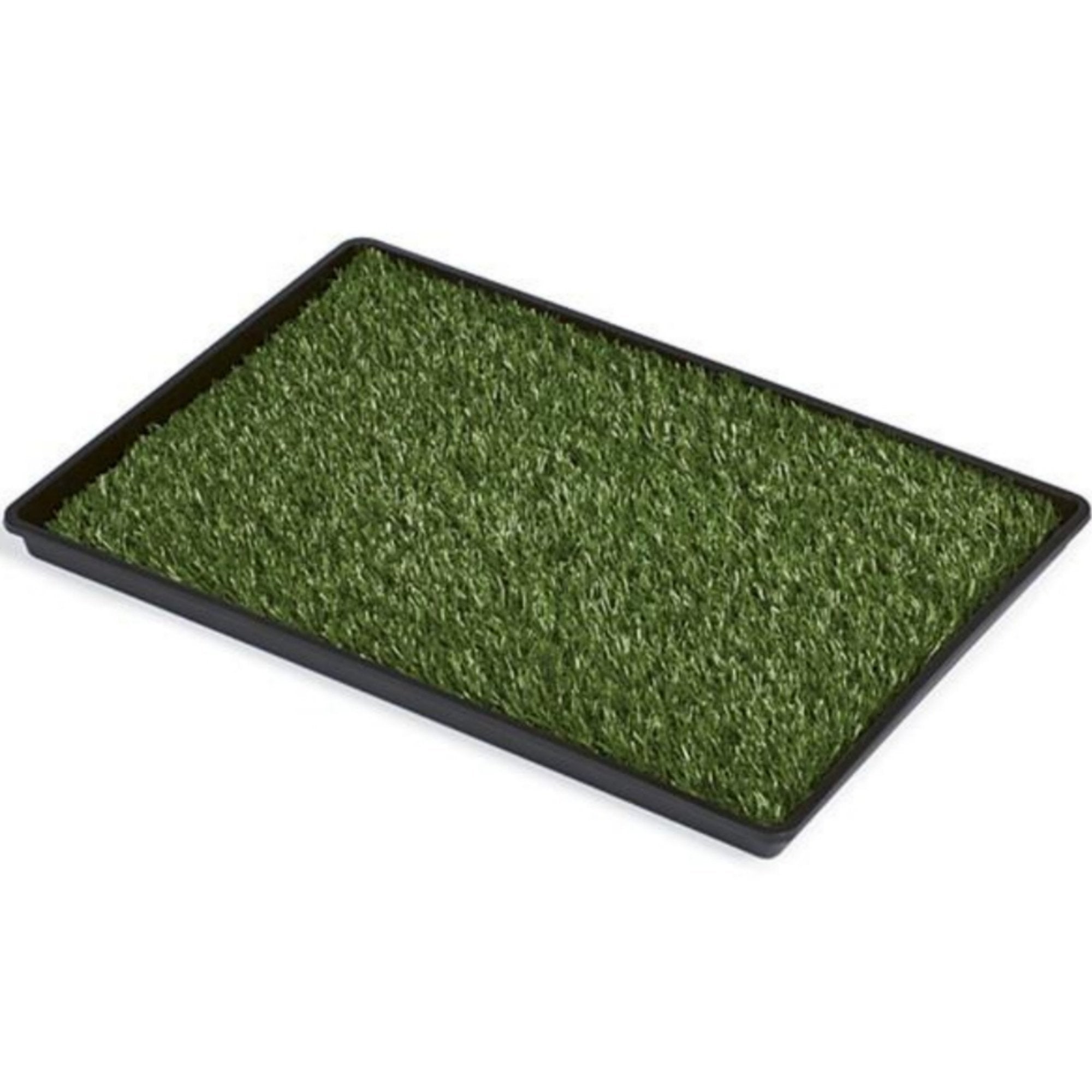 Mr. Peanuts Potty Place - Artificial Grass Puppy Pad for Dogs and Small Pets – Portable Training Pad with Tray