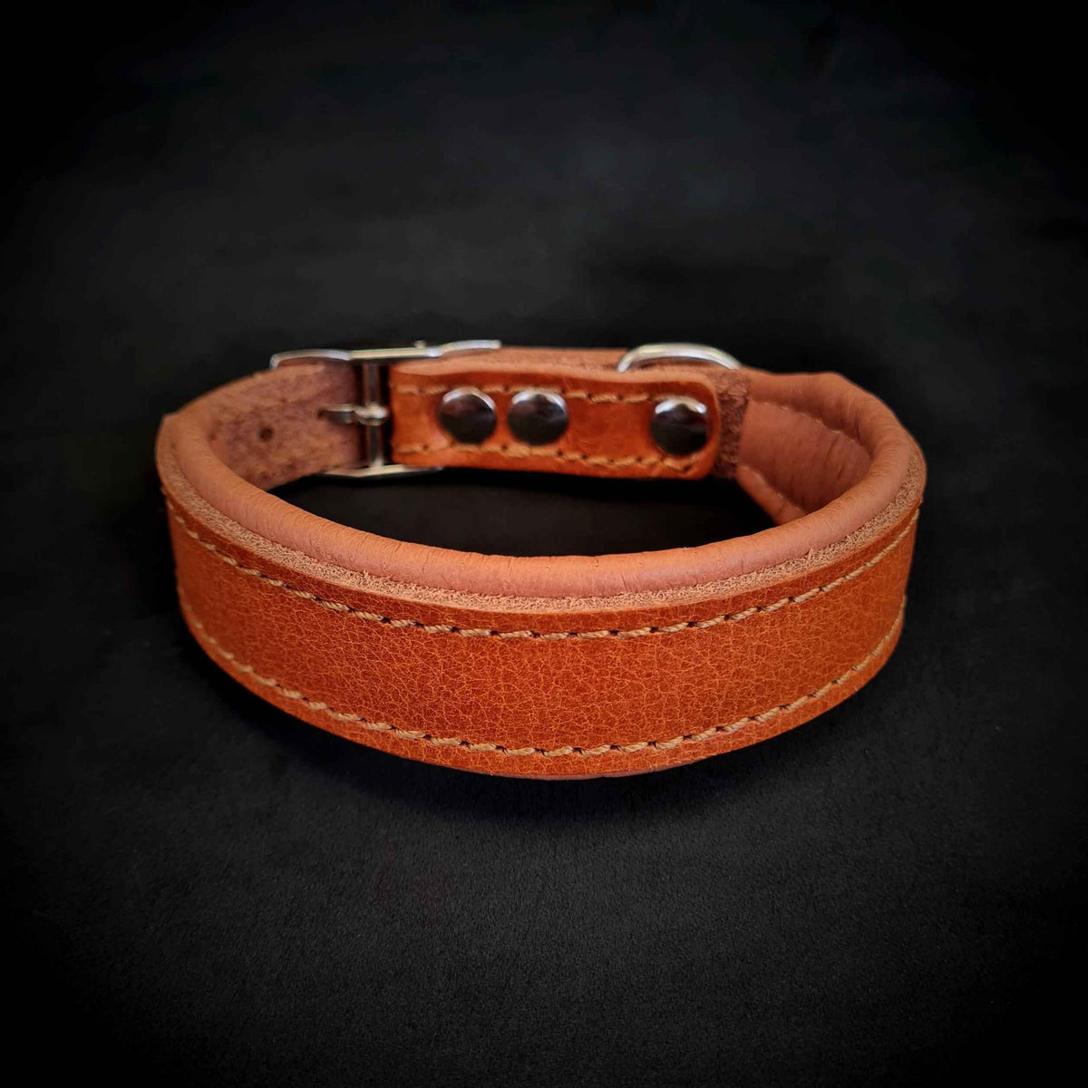 Bestia Clean Leather Puppy Collar
