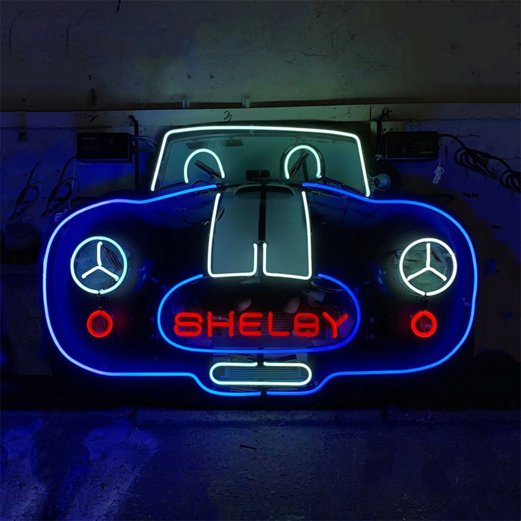 2022 Ford Mustang Shelby GT500 Real Glass Neon Sign