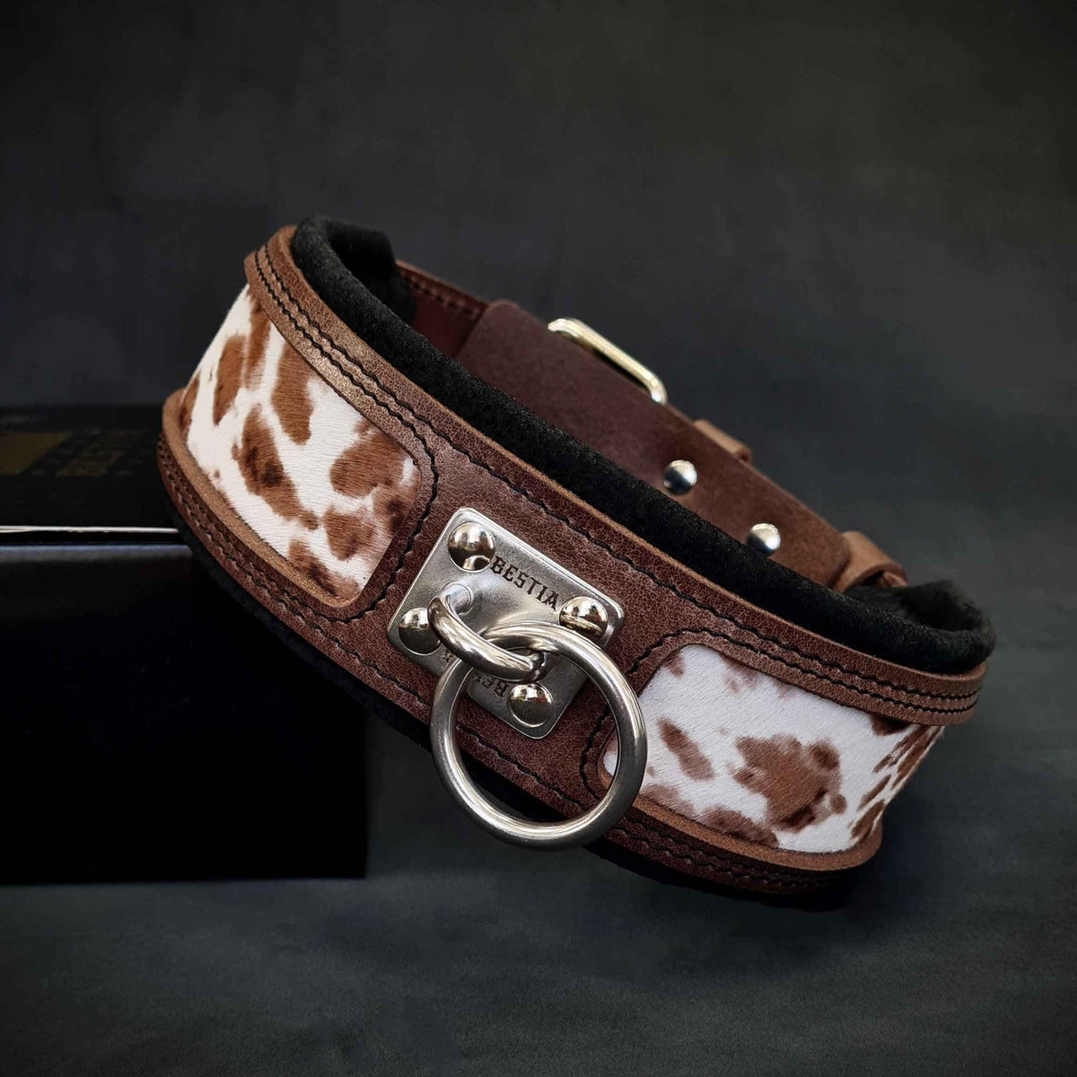 Bestia Buffalo Limited Edition Leather Dog Collar