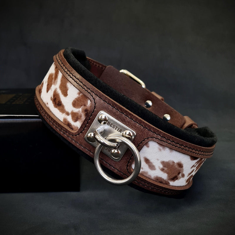 Bestia Dog Gear "Buffalo" collar LIMITED Genuine Leather pet supplies