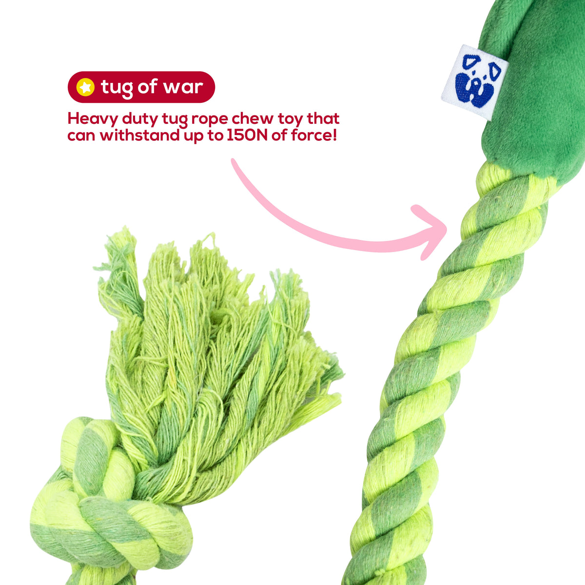 Pawty Rose Tug and Treat Snuffle Dog Toy