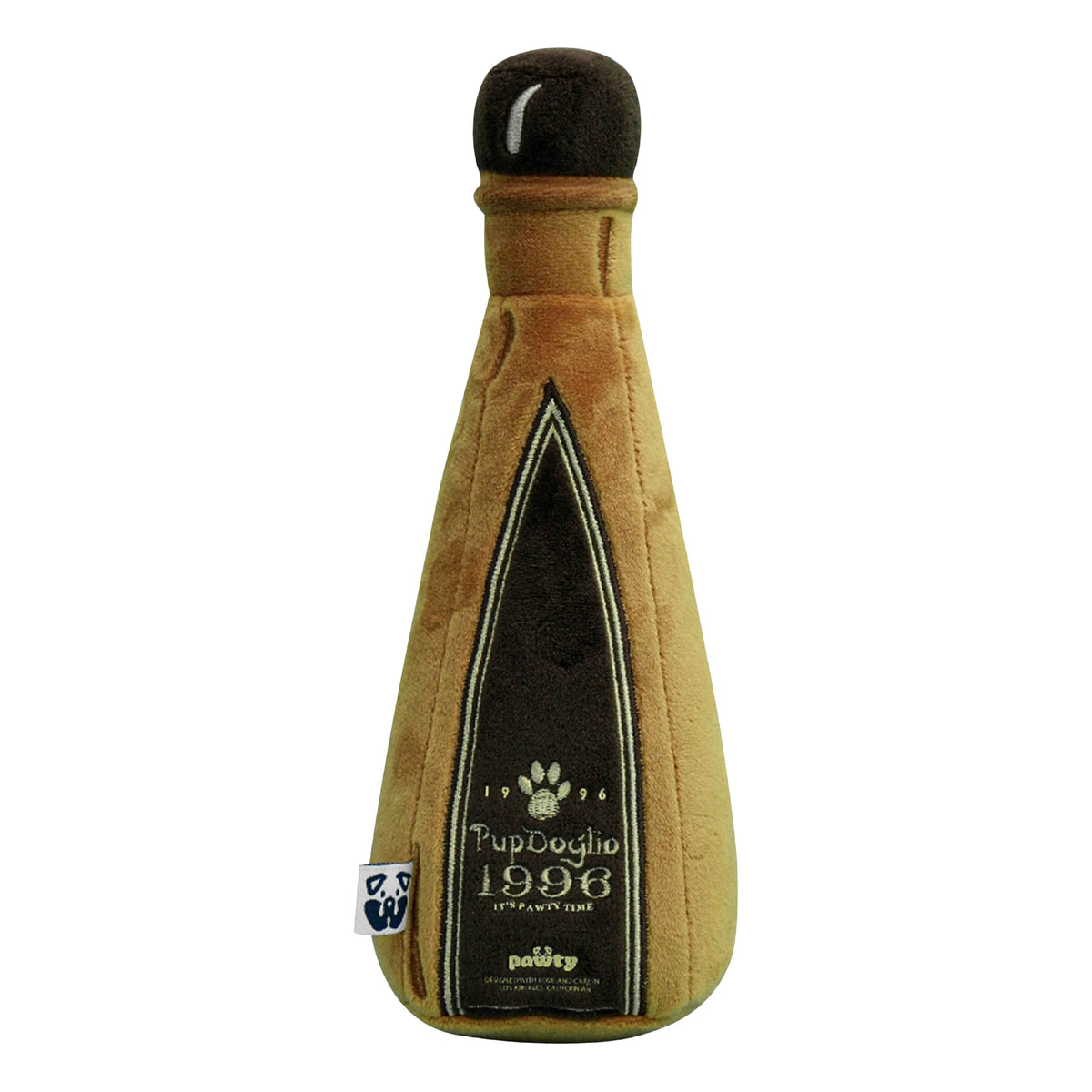 Pawty 1996 Tequila Bottle Squeaky Dog Toy