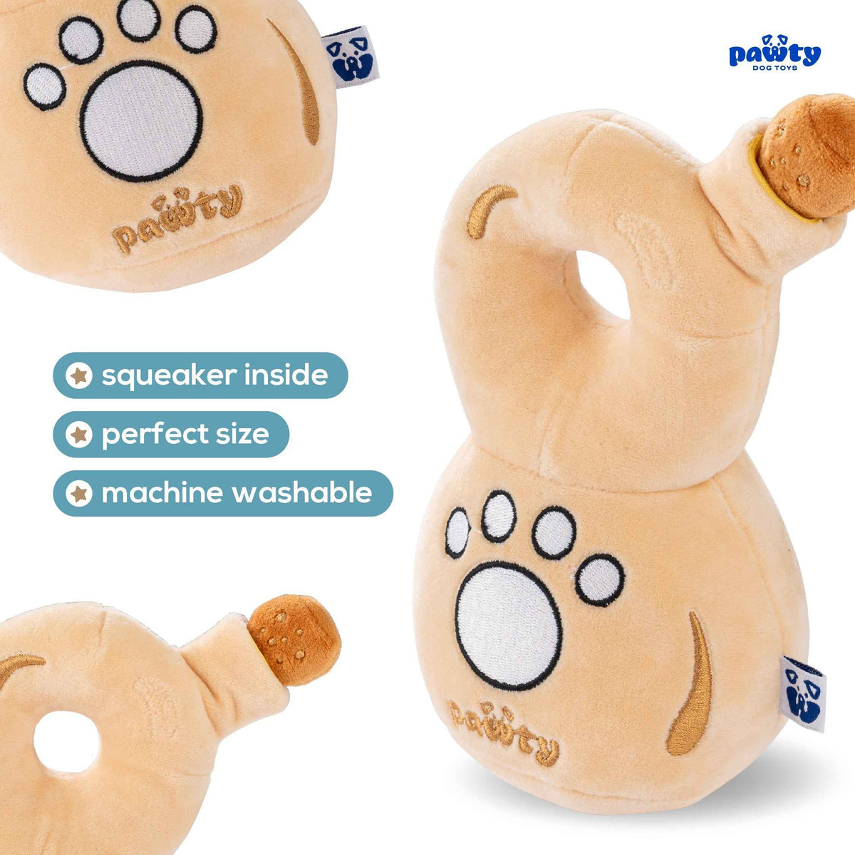Pawty 888 Tequila Bottle Plush Dog Toy