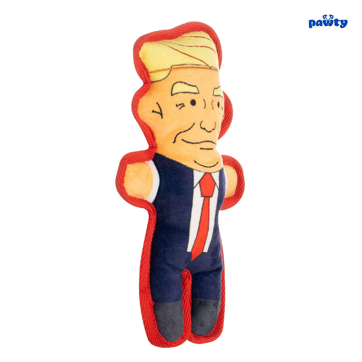 Pawty Donald Parody Plush Squeaky Dog Toy