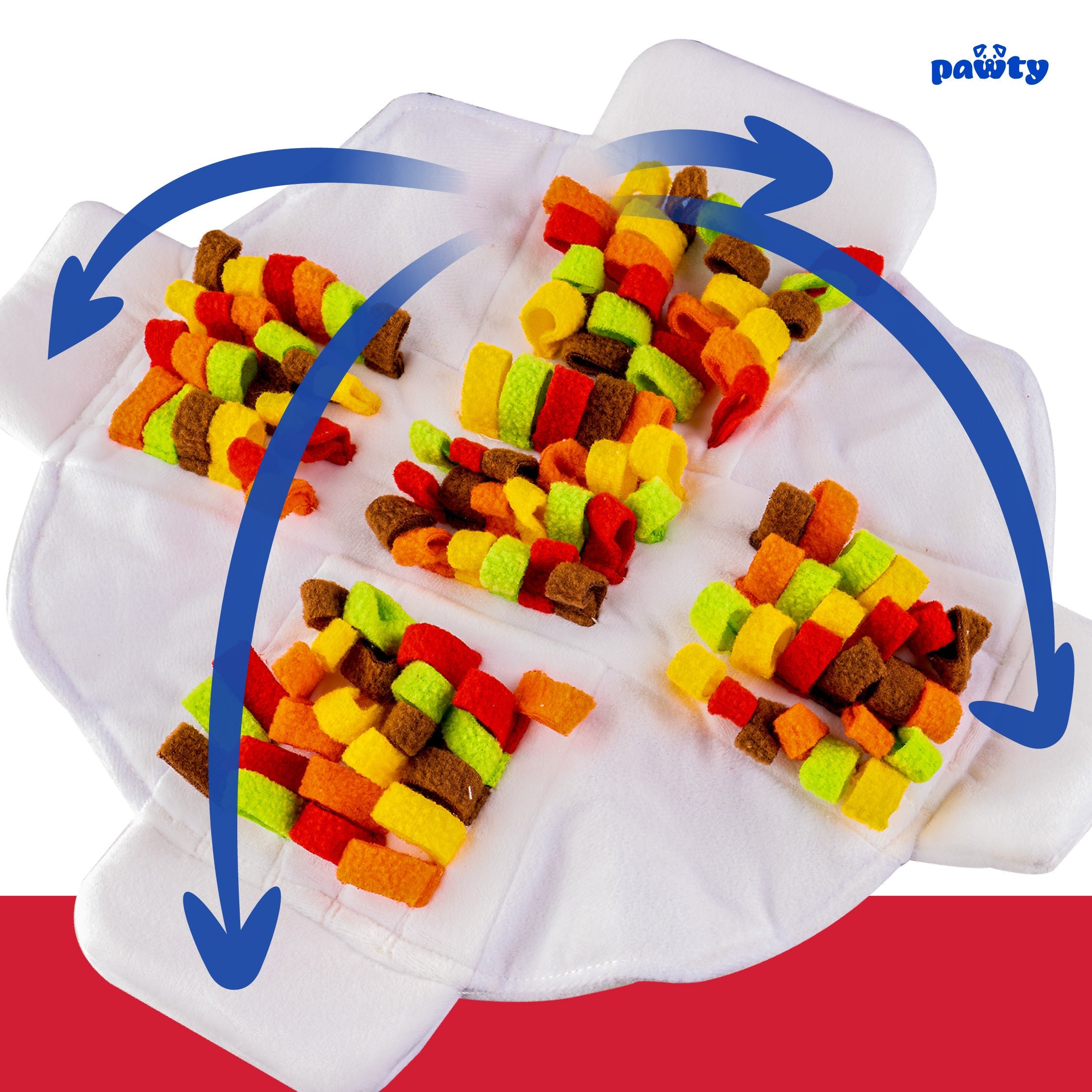 Pawty Express Chinese Takeout Snuffle Dog Toy