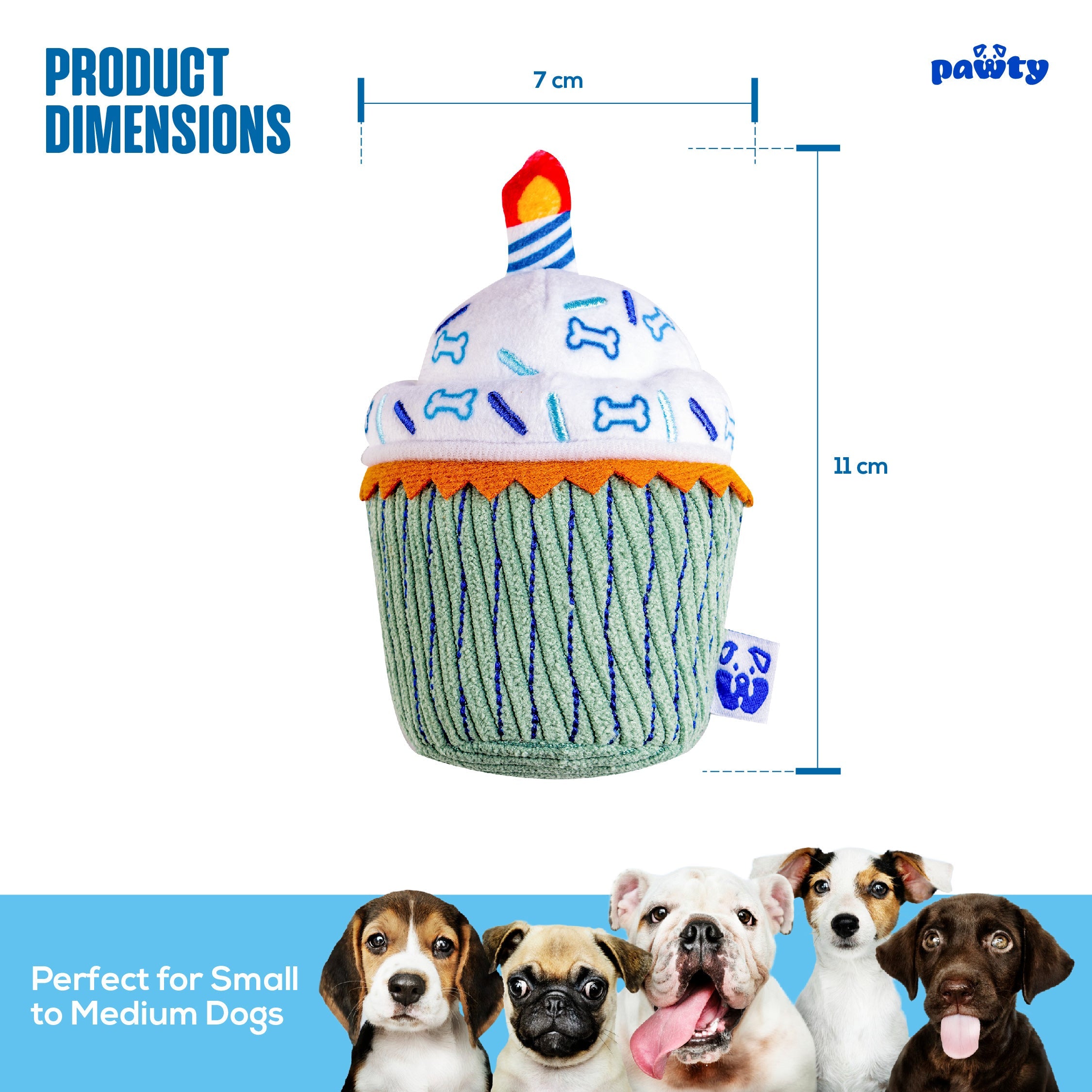 Premium Pet Essential: Cupcake