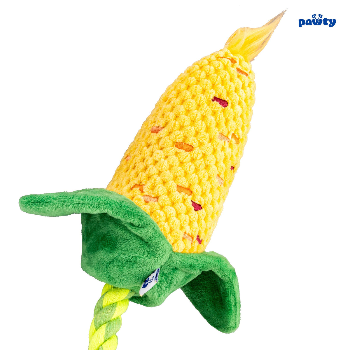Pawty Corn on the Cob Plush Dog Toy