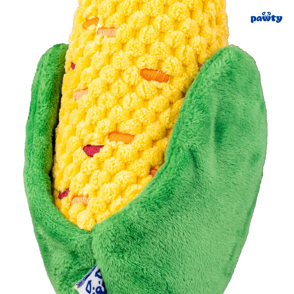 Pawty Corn on the Cob Plush Dog Toy
