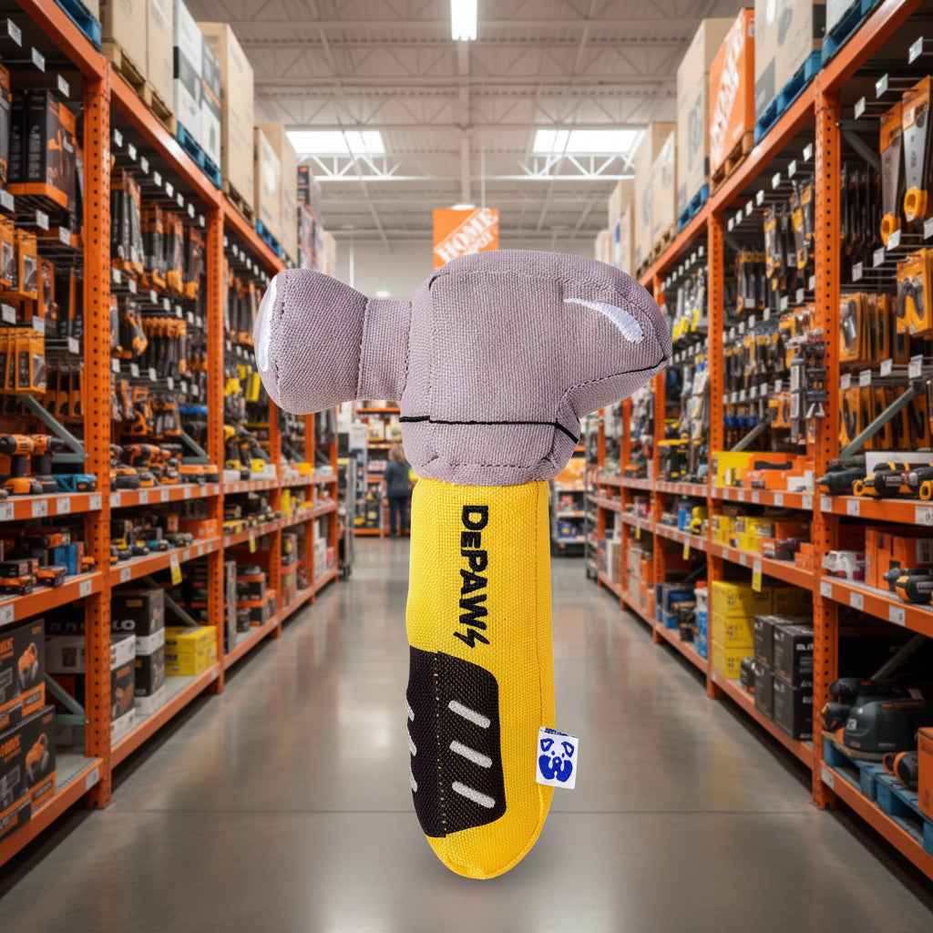 Pawty Hammer Plush Dog Toy