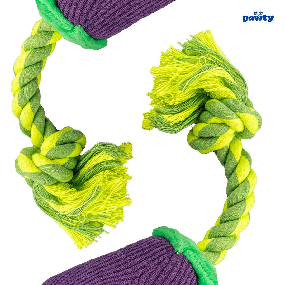 Pawty Eggplant Plush Dog Toy