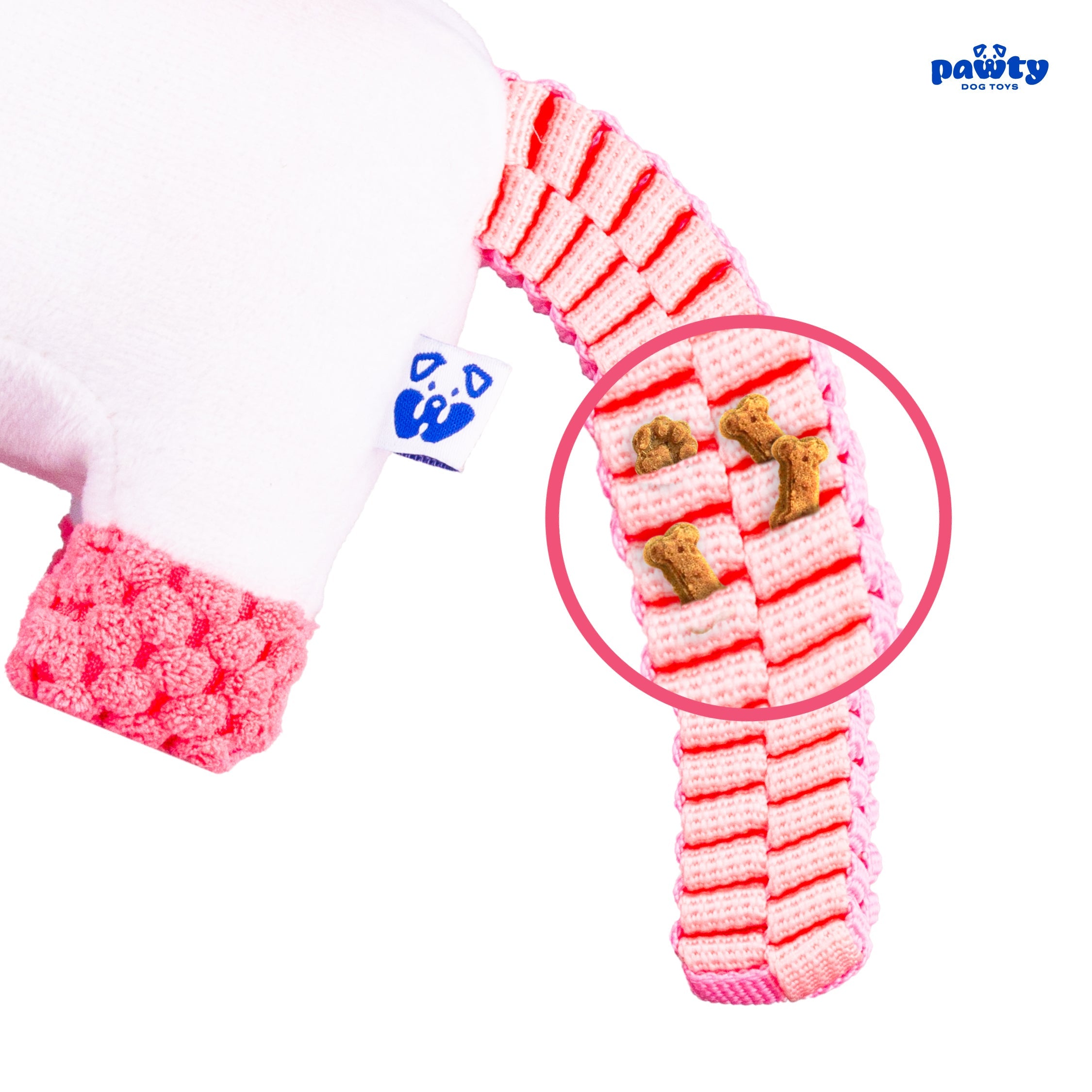 Pawty Unicorn Plush Squeaky Dog Toy