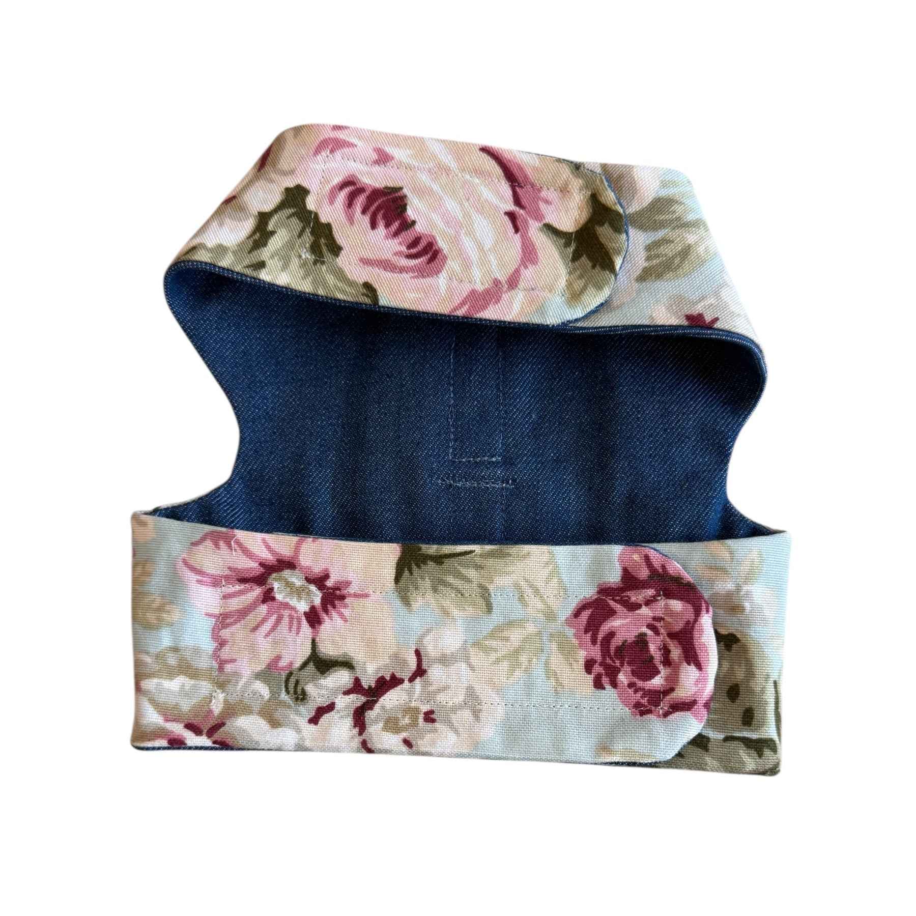 Heads or Tails Pup Luxury Floral Dog Harness