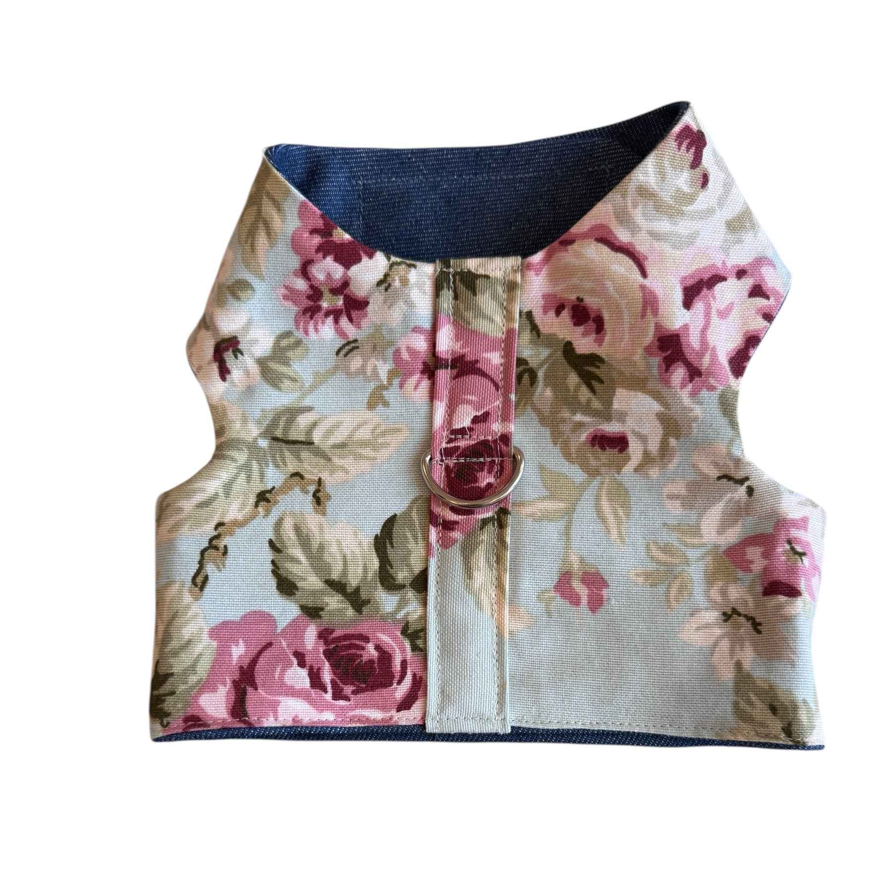 Heads or Tails Pup Luxury Floral Dog Harness