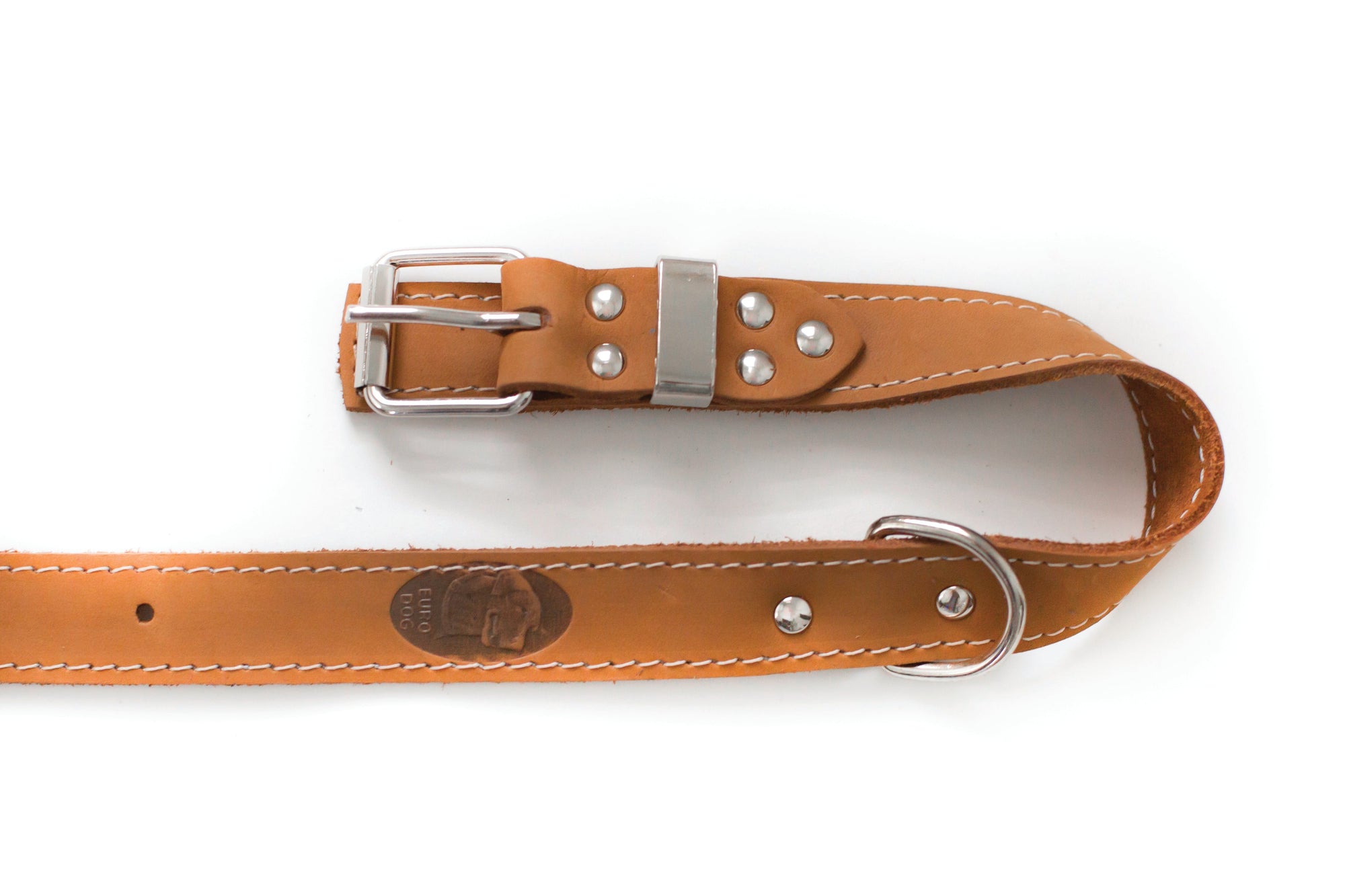 Euro-Dog Pro Line Leather Hunting Dog Collar