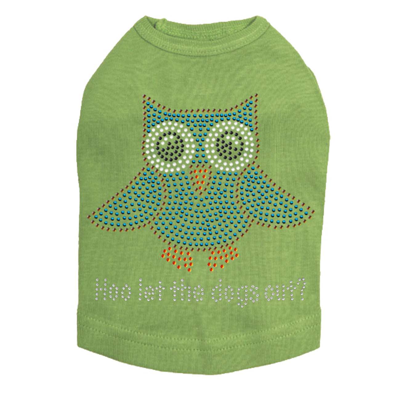 Blue Owl with Hoo Let the Dogs Out? - Dog Tank