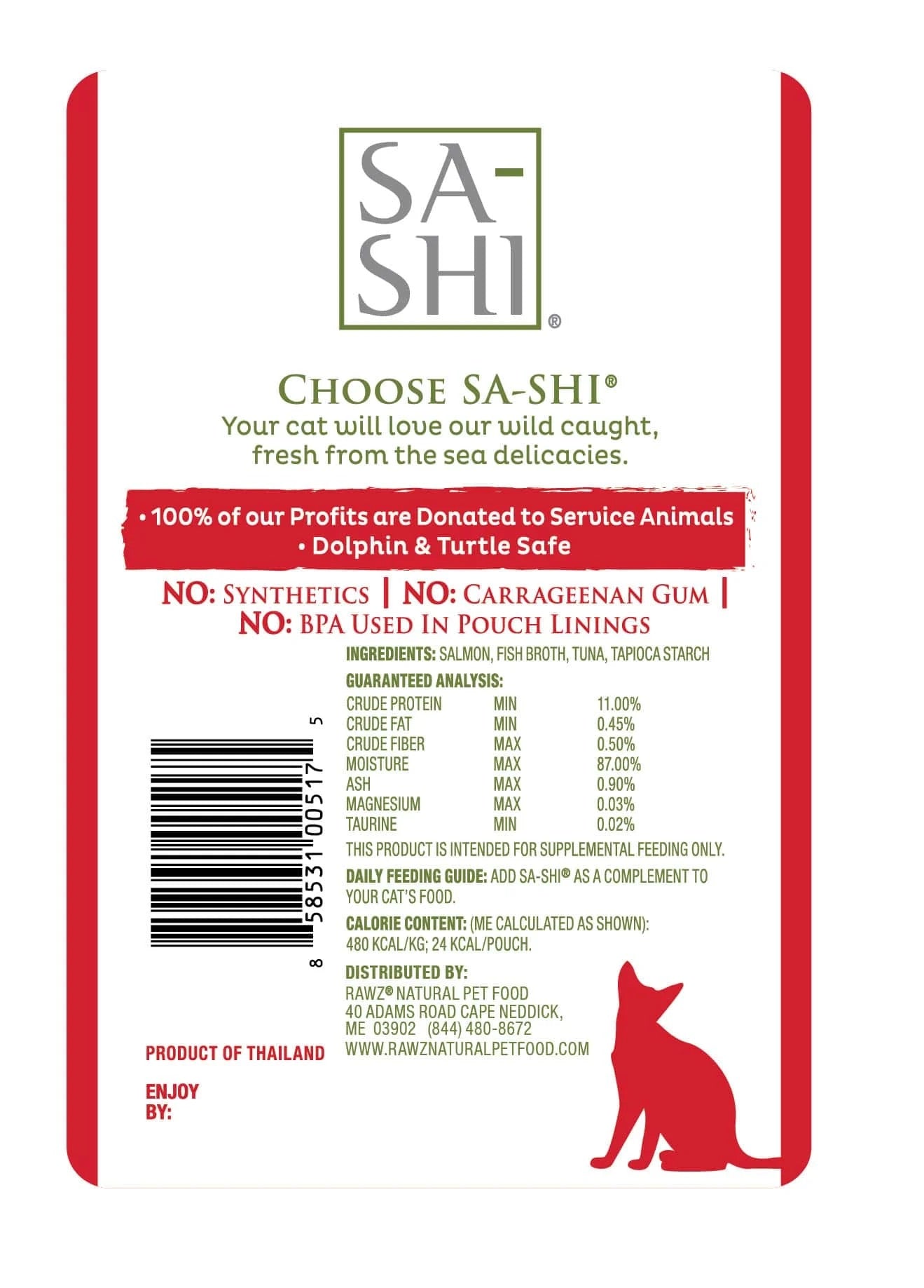 Sa-Shi Salon & Tuna Recipe (1.76oz)