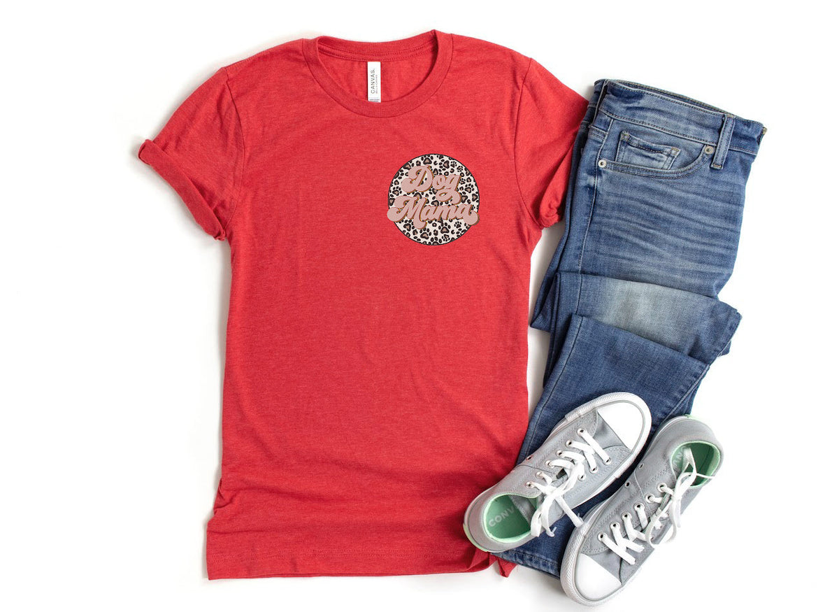 DOG MAMA Shirt People Shirts Printed Tshirt Human Dog Gear Unisex