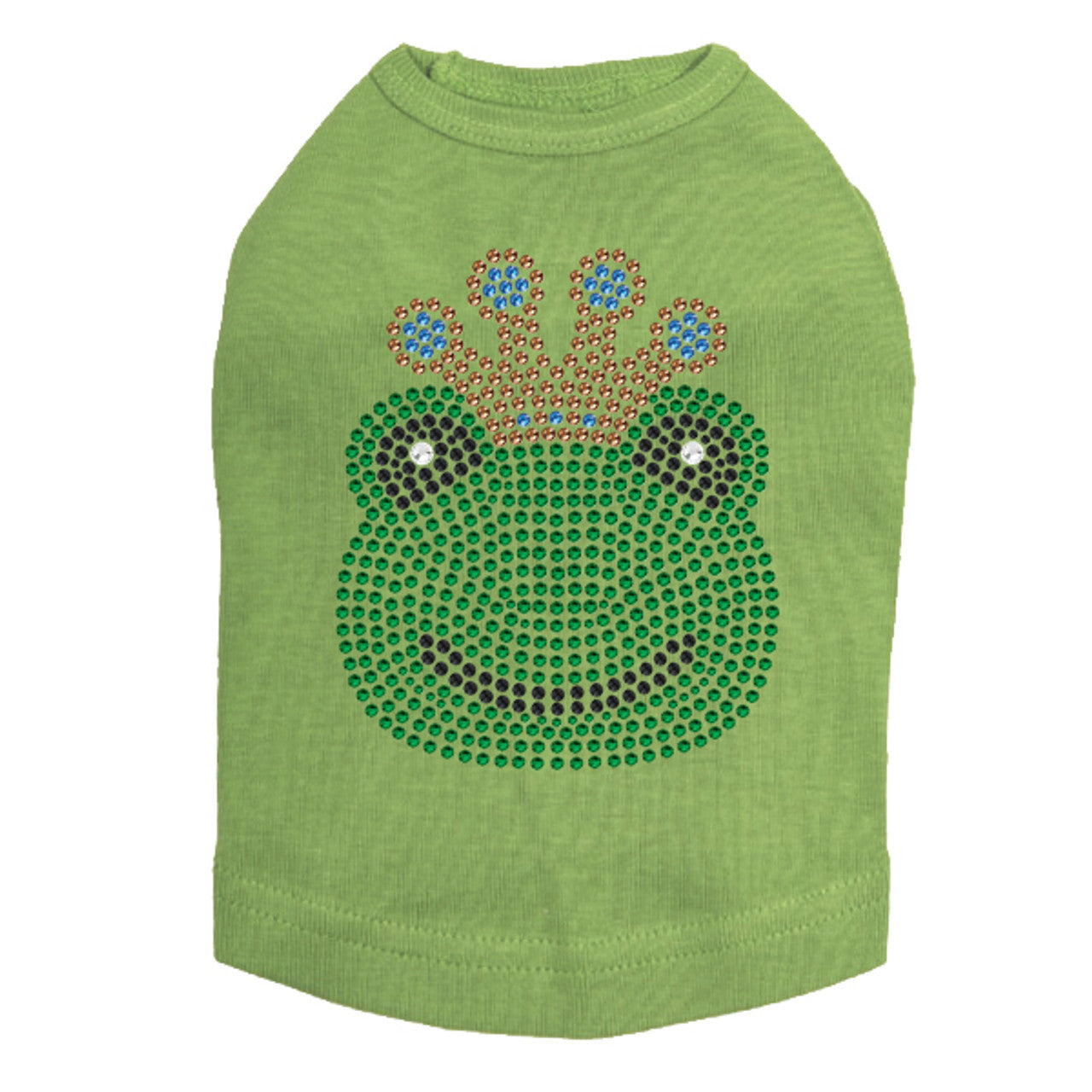 Frog with Blue Crown - Dog Tank