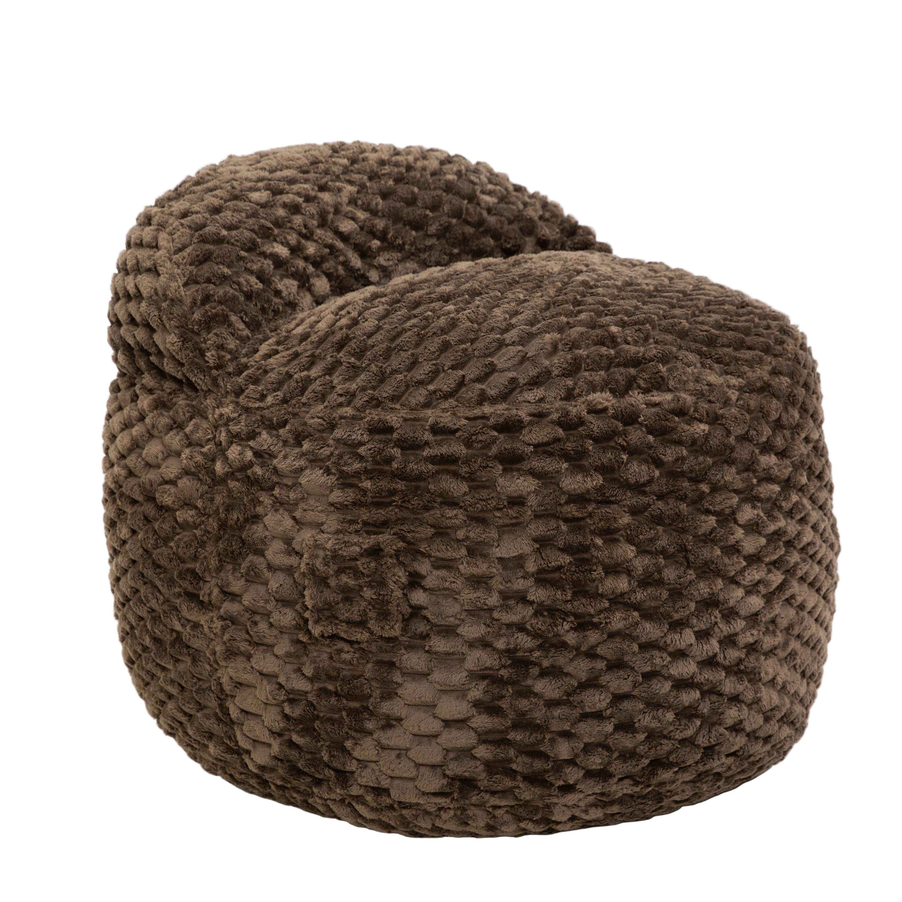 CordaRoy's Full Cloud Fabric Nest Convertible Bean Bag Chair