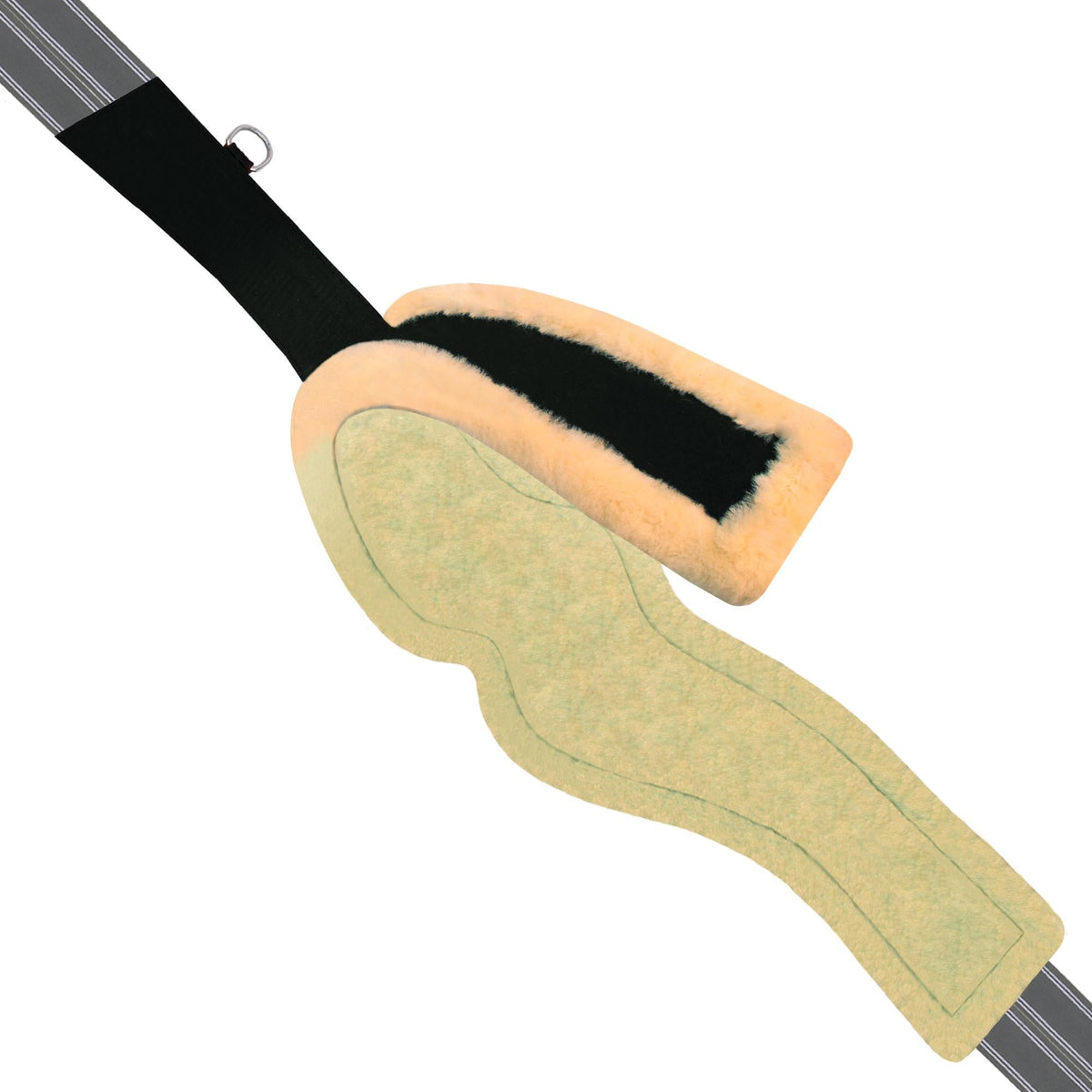 ExionPro AdaptLine Wave Over Lay Girth - Navy Blue Elastic with White Lines | HT Animal Supply