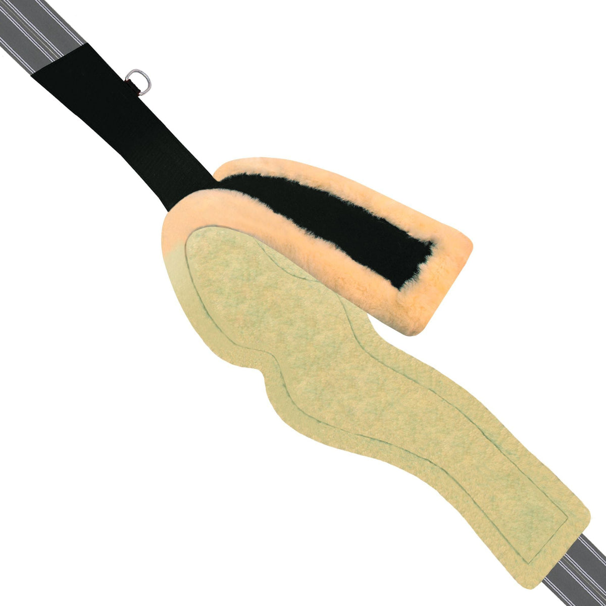ExionPro AdaptLine Wave Over Lay Girth - Grey Elastic with White Lines | HT Animal Supply