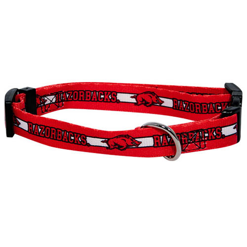 NCAA Arkansas Razorbacks Dog Collar by Hunter