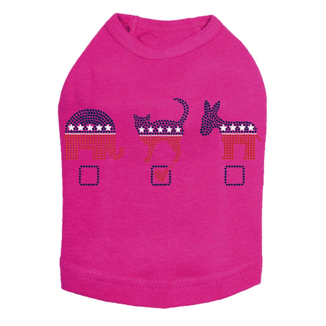 Vote Cat, Elephant, Donkey - Cat Tank